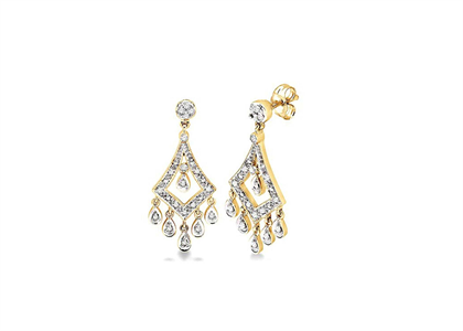 Gold Plated | Chandelier Earrings